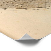 Poster La carte du monde par Arrowsmith (Coin)