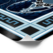 Poster La carte Lamia Tarot (Coin)