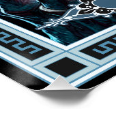 Poster La carte Monster Tarot de Frankenstein (Coin)