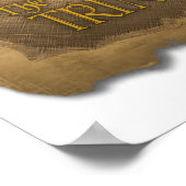 Poster La carte officielle de la ville de Trinst (Coin)