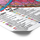 Poster La carte officielle de la ville de Voltz (Coin)