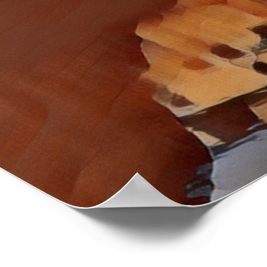 Poster La carte Ponte Vecchio (Coin)