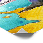 Poster La carte pour enfants de Marley Ungaro "This WORLD (Coin)