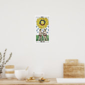 Poster La carte Sun Tarot (Cuisine)