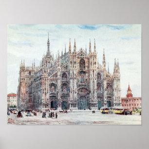 Poster La cathédrale de Milan