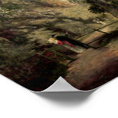 Poster La cathédrale de Salisbury du parc de l'évêque (Coin)