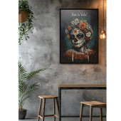 Poster La Catrina Esprit Éternel Dia de los Muertos
