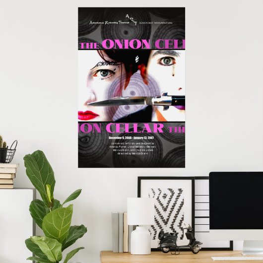 POSTER LA CAVE D'OIGNON (Bureau à domicile)