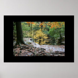 Poster La caverne Ridge#2 de vieil homme