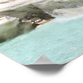 Poster La célèbre fontaine de Trevi, Rome, Italie (Coin)