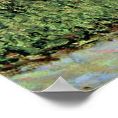 Poster La célèbre peinture de Monet : Camille Monet et l' (Coin)