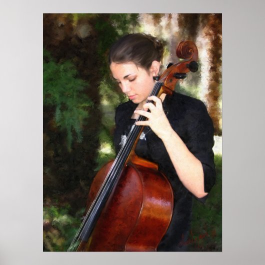 Poster "La Celliste" (Devant)