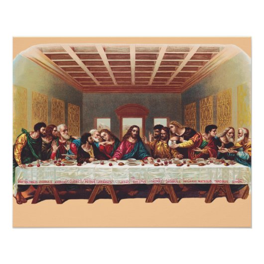 Poster La Cène (Devant)