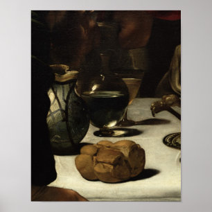 Poster La Cène à Emmaüs, 1601