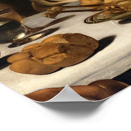 Poster La Cène à Emmaüs, 1601 (Coin)