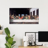 Poster La Cène de Léonard de Vinci (Bureau à domicile)