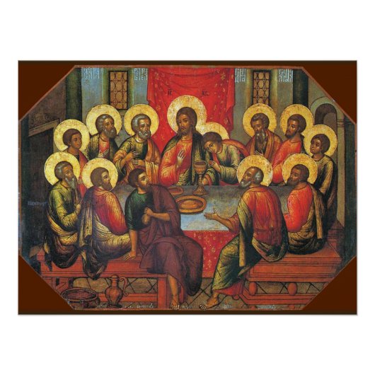 Poster La Cène du Seigneur (Devant)