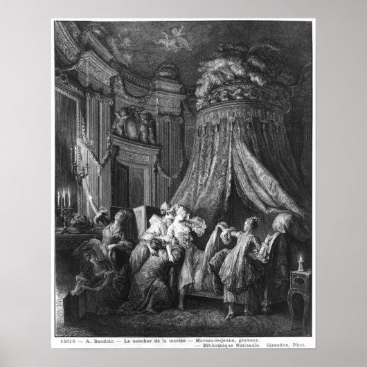 Poster La cérémonie du lit de la mariée (Devant)
