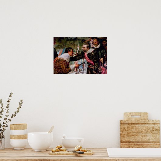 Poster La cession de Breda (Cuisine)