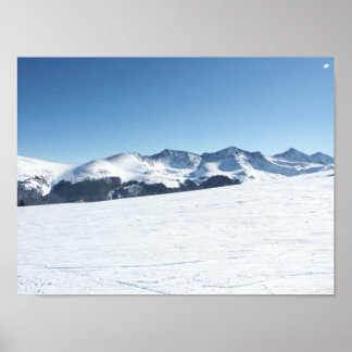 Poster La chaîne de montagnes du Colorado