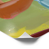 Poster La Chaleur des pages : Afro Woman et son livre (Coin)