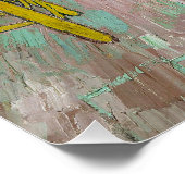 Poster La chambre à coucher de Vincent Van Gogh (Coin)