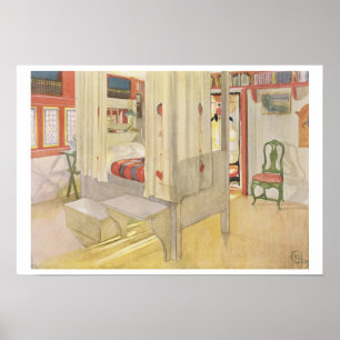 Poster La chambre à coucher, éditée dans "Lasst Licht