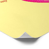 Poster La chambre de fille de la mystique de sirène rose (Coin)