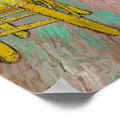 Poster La chambre de Van Gogh dans Arles Peinture Art (Coin)