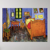 Poster La Chambre de Vincent à Arles par Vincent van Gogh (Devant)