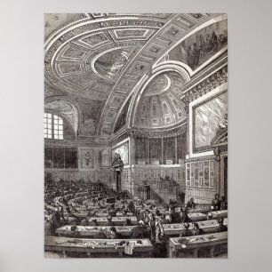 Poster La chambre française des pairs