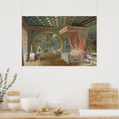 Poster La chambre rose du Château de Roquetaillade (Cuisine)
