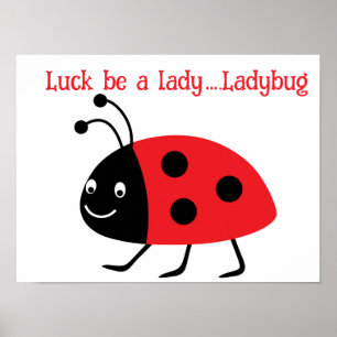 Poster La chance est une dame...Ladybug