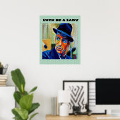 Poster La chance nostalgique soit une dame (Bureau à domicile)