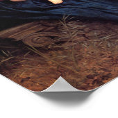 Poster La chanson des anges de William Bouguereau (Coin)