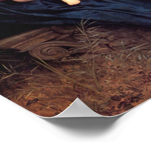 Poster La chanson des anges de William Bouguereau (Coin)