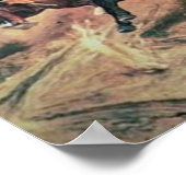 Poster La charge de la Brigade Lumière Poème Alfred Lord  (Coin)