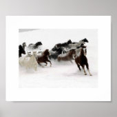 Poster La charge des chevaux. (Devant)