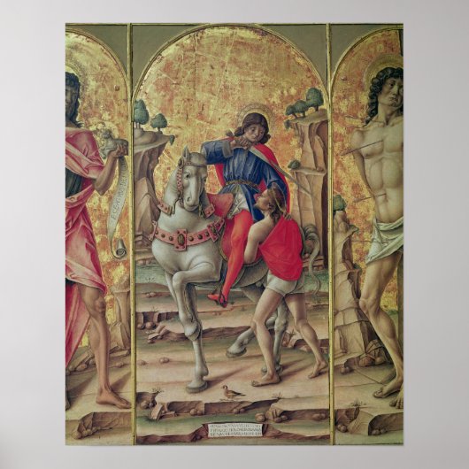 Poster La charité de Saint-Martin (Devant)