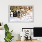 Poster La chasse (Bureau à domicile)