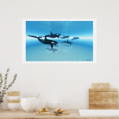 POSTER LA CHASSE (Cuisine)