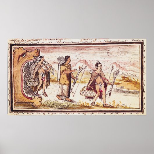 Poster La chasse, 1579 (Devant)