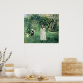 Poster La chasse aux papillons, 1874 (Cuisine)