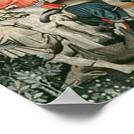 Poster La chasse aux tapisseries du Devonshire (Coin)