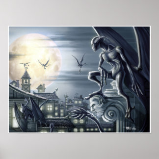 Poster La chasse nocturne de Lovecraft