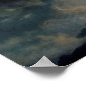 Poster La chasse sauvage d'Odin par Peter Nicolai Arbo (Coin)