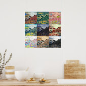 Poster La Chaussée des Géants...Collage Irlande du Nord (Cuisine)