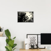 Poster La chaussure d'Eva (Bureau à domicile)