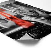 Poster La Chaussure Rouge (Coin)