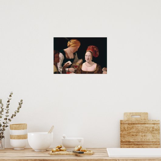 Poster La Cheat avec l'As des Diamants (Cuisine)